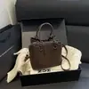 Bolso de cubo transfronterizo para mujer con diseño de nicho, nuevo bolso de hombro vintage para el día a día 2026, bolso cruzado simple