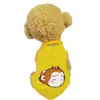 Chaleco para Mascotas Estampado de Dibujos Animados al por Mayor Malla Fina Chaleco para Perro Gato Teddy Bichón Pomerania Ropa