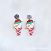 Aretes Personalizados de Corona de Carnaval Aretes de Máscara de Estrella Aretes Acrílicos Estampados Aretes para Mujer