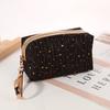 Bolsa de Cosméticos Nueva Personalizada de Fábrica para Mujer Estilo Coreano Seda de Lluvia Bronceada Bolsa de Almacenamiento Portátil Gran Capacidad Bolsa de Lavar Portátil