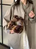 Bolsa de Pelúcia Fofa Estilo Coreano Retrô Transfronteiriça Nova Moda Outono/Inverno 2026 Versátil Grande Capacidade Bolsa de Mão para o Dia a Dia