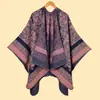 Chal con abertura de estilo coreano para mujer, primavera y otoño, patrón simple de carpa pequeña, capa cálida para viajar, éxito de ventas popular entre celebridades de internet