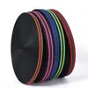 Fita de Nylon Imitação Colorida de Alto Brilho Refletiva Atacado Tiras Refletivas Espessadas Acessórios para Guia de Animal de Estimação Tiras de Amarração