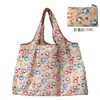 Bolsa de Compras Plegable Ecológica de Tela Oxford 210D Bolsa de Almacenamiento Portátil Grande Gran Capacidad Bolsa de Compras para Supermercado