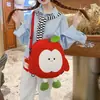 Nova Bolsa Pequena de Maçã Fofa de Inverno para Estudantes Femininas, Bolsa de Ombro Versátil, Mochila Doce e Fresca, Bolsa Transversal