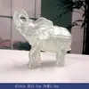 Pote de Vidro Flevinz Elefante Pote para Frutas Secas Presente de Inauguração Casa Sala de Estar Pote de Doces Açucareiro