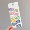 Pinzas para el pelo de estrella para niñas pequeñas, pinzas BB para flequillo lateral que no dañan el pelo, lindas pinzas para flequillo, accesorios para el pelo