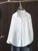 Camisa Casual Holgada Versátil Elegante para Mujer Transfronteriza Europea y Americana de Amazon, Nueva Camisa de Trabajo Profesional para Primavera y Otoño