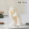 Nueva vela aromática de cera de columna geométrica para retrato creativo, transfronteriza, decoraciones para el hogar ins, accesorios para fotografía, regalos creativos