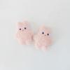 Cartoon urso de pelúcia boneca DIY material bonito conjunto Coelho saco acessórios cocar meias chapéu acessórios acessórios