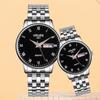 Novo relógio masculino feminino à prova d'água relógio de moda empresarial relógio de casal de quartzo relógio masculino atacado fábrica outlet