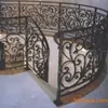 Pasamanos de Hierro Forjado Estilo Escandinavo para Escaleras, Barandillas de Hierro Forjado para Casa, Escaleras, Artesanías Metálicas Pasamanos de Hierro Forjado