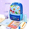 Mochila infantil Disney para estudiantes de primaria, específicamente para niñas, linda caricatura de la princesa Elsa, mochila ligera de doble hombro