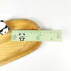 Regla acrílica transparente 15cm30cm material de regla muestra de regla imprimible marca de escala para estudiantes traje