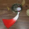 Accesorios de joyería DIY materiales hechos a mano materiales para pasador estilo antiguo flor de loto borla fleco con cuentas colgante paquete de material de borla