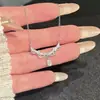 Collar de Mariposa de Perlas de Alta Gama de Moda para Mujer, Diseño de Nicho Estilo Ins, Nueva Cadena para Suéter, Accesorio Exquisito de Lujo Ligero