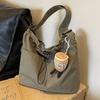 Saco de pano de nylon Saco de Tote Feminino Grande Capacidade de Verão Crossbody 2024 Novo All-match Shoulder Class Bag