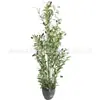 Planta Verde Simulada Oliveira com Frutos Ramo de Oliveira Decoração de Interior Grande Vaso Adereços de Casamento Árvore Falsa Enfeites Personalização