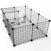 Amazon DIY Malla de Hierro Pieza Mágica Jaula para Gatos Casa para Perros Nido para Conejos Pájaro Mascota Villa Valla Soporte para Flores Dibujos Animados Almacenamiento Almacenamiento