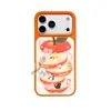 Capa de celular fofa estilo cartoon de gatinho e cachorrinho coreana e japonesa, estilo desenhado à mão, amiga da pele, para iPhone 18, feita de silicone líquido verdadeiro