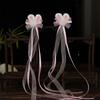 Accesorios para el cabello antiguos para niños, lindo conejo estilo chino, borla de mediados de otoño, tarjeta para el cabello, disfraz antiguo, par de pinzas, disco para el cabello Hanfu, tocado