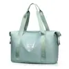 Moda Curta Distância Bolsa de Viagem Portátil Bolsa de Viagem Grande Capacidade Saco de Armazenamento Bolsa de Ombro Esportes Femininos Yoga Fitness Bag
