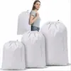 Bolsa de lavandería con cordón de tela Oxford 210D, Bolsa para el cuidado de la ropa, Bolsa de almacenamiento para camping y viajes, Bolsa deportiva, Venta caliente transfronteriza