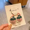 2025 Nuevo Pasador de Encaje de Fresa para Niñas, Adorno Lindo de Cabeza de Champiñón para Niñas, Accesorios para el Cabello, Diadema, Goma Elástica, Mujeres