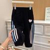Pantalones Casuales de Primavera y Otoño para Niños, Pantalones Deportivos para Bebé, Pantalones Largos Sueltos para Niñas, Ropa Nueva de Otoño para Niños Pequeños y Niños