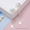 [Lágrimas de sirena] sensación fría aleación corazón borla concha diy joyería hecha a mano pulsera collar accesorios