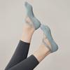 Calcetines de yoga antideslizantes profesionales para mujer, deportivos, de interior, para fitness, Pilates, para principiantes, transpirables, de cinco dedos