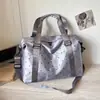 Bolsa de viagem leve para viagens curtas, bolsa de fitness para ioga e dança para mulheres, bolsa de bagagem portátil de grande capacidade para viagens de negócios e armazenamento