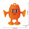 Figuras de Animais com Ventosa para Crianças, Blocos de Montar Macios, Diversão Grudenta do Homem-Aranha Brinquedos Educacionais, Certificado 3C