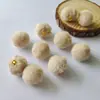 20mm Bola Colgante de Otoño e Invierno Bola de Pelo de Conejo Colgante de Felpa DIY Accesorios de Joyería Cuentas Cadena de Teléfono Móvil Llavero