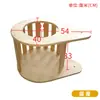 Cama para gato tipo cápsula espacial árbol para gatos piso de madera maciza de suelo a techo base grande para cama de gato hamaca casera bricolaje accesorios de pilar altísimo