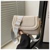 Estilo Coreano Camurça de Veado Sela Grande Capacidade Estilo Ocidental 2025 Nova Moda Feminina Crossbody Ombro Pequena Bolsa Quadrada