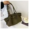 Bolsa Tote de Grande Capacidade para Mulheres 2024 Outono e Inverno Nova Estilo Preguiçoso para o Trabalho Bolsa Dumpling Fosca de Ombro Único