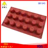 Molde de Chocolate Hecho a Mano Dubi de 18 Piezas con Forma de Flor, Molde de Silicona para Gelatina y Horneado Casero, Molde para Pastel de Mousse