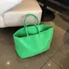 Bolso Tejido Hecho a Mano Bolso Grande Portátil Bolso Tote de Gran Capacidad para Mujer 2024 Nuevo Bolso de Viaje Bolso de Hombro Combinable