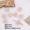Acrílico Arena Movediza Estampado en Caliente Retro Dorado Cuentas Sueltas diy Pendientes Caseros Cadena para Teléfono Móvil Colgante Accesorios de Joyería Materiales