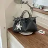 Bolsa de verão para mulheres 2026 novo modelo bolsa de tecido leve casual bolsa de ombro versátil para trabalho e deslocamento bolsa transversal