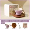 Juego de Té Kung Fu Glicinia de Primavera Hecho en Fábrica, Taza Maestra de Cerámica de Alta Calidad, Exquisita y Lujosa Taza para Preparar Té, Tetera