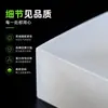 Almohadilla de Silicona Bloque Amortiguador Mecánico Reducción de Ruido Almohadilla de Absorción de Impactos Alta Elasticidad Blanca Engrosada Semitransparente Equipo Flexible Cuadrado Caucho de Silicona