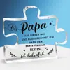 Quebra-Cabeças Transparentes de Acrílico para o Dia dos Namorados Transfronteiriço, Presentes de Dia das Mães para Tias, Artesanato de Mesa para Melhores Amigos