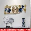 Decoração de Parede Luxo Leve Moderno Sala de Estar Parede de Fundo do Sofá Decoração de Parede Relógio de Parede Quarto Parede Metal Ferro Pendurado na Parede