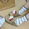 Zuecos Pantuflas Retro Birkenstock para Mujer 2025 Primavera y Otoño Nuevo Estilo Slip-On Estilo Literario Modernos Versátiles Zapatos Birkenstock