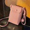 Bolsa para Teléfono Móvil Nueva de Verano 2026 Transfronteriza, Moderna, Sencilla, Bolso Pequeño Ligero, Bolso Cruzado, de Aspecto Elegante, Bolso de Hombro con Estilo