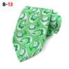 Suministro Listo 2025 Nuevo Pañuelo de Poliéster para Hombre Flor Grande Corbata Moderna Corbata para Traje de Hombre