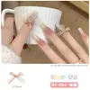 Celebridade da Internet Nail Art Laço de Organza Acessórios Malha de Tecido Tridimensional Renda Decorações de Unhas de Fada Acessórios de Strass para Unhas