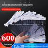 Estilhaços de cartão de salto atacado tira transparente de PVC adesivo explosivo de cartão de salto etiqueta de adesivo de plástico transparente folha de salto
